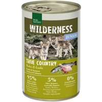 REAL NATURE WILDERNESS Junior Huhn mit Lachs 12x400 g von REAL NATURE