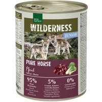 REAL NATURE WILDERNESS Nassfutter für Hunde Junior Pure Horse, Pferd 24x800 g von REAL NATURE