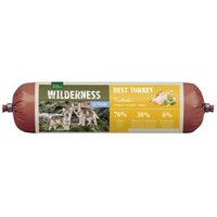 REAL NATURE WILDERNESS Junior Wurst Best Turkey - Truthahn mit Buchweizen & Apfel 800 g von REAL NATURE