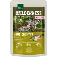 REAL NATURE WILDERNESS Kitten 12x85g True Country, Huhn und Lachs von REAL NATURE