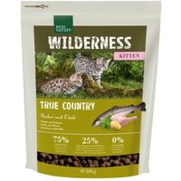 REAL NATURE WILDERNESS Trockenfutter Katze, Kitten, True Country, Huhn mit Fisch 300 g von REAL NATURE