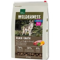 REAL NATURE WILDERNESS Maxi Adult Black Earth Rind mit Strauß & Büffel 4 kg von REAL NATURE