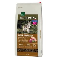 REAL NATURE WILDERNESS Maxi Adult Wide Savannah mit Wildschwein, Lamm & Ente 12 kg von REAL NATURE