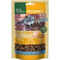 REAL NATURE WILDERNESS Meat Snack Training 150g Pure Turkey, Pute mit Kürbis, Süßkartoffeln und Karotten REAL NATURE WILDERNESS Meat Snack Training 150g Pure Turkey, Pute mit Kürbis, Süßkartoffeln und Karotten von REAL NATURE