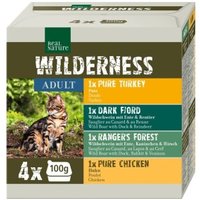 REAL NATURE WILDERNESS Nassfutter Katze, Adult 4x100 g Multipack 1 REAL NATURE WILDERNESS Nassfutter Katze, Adult 4x100 g Multipack 1 von REAL NATURE