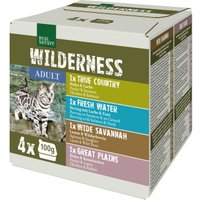 REAL NATURE WILDERNESS Nassfutter Katze, Adult 4x100 g Multipack 3 REAL NATURE WILDERNESS Nassfutter Katze, Adult 4x100 g Multipack 3 von REAL NATURE