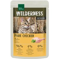 REAL NATURE WILDERNESS Nassfutter Katze, Senior, Pure Chicken 12x85 g von REAL NATURE