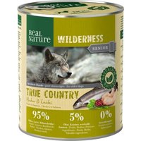 REAL NATURE WILDERNESS Senior True Country Huhn & Lachs 6x800 g von REAL NATURE