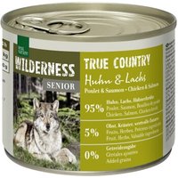 REAL NATURE WILDERNESS Senior True Country Huhn & Lachs 6x200 g von REAL NATURE