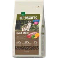 REAL NATURE WILDERNESS Trockenfutter Hund, Adult, Maxi, Black Earth, Rind mit Strauß und Büffel 2,5 kg von REAL NATURE
