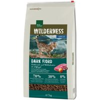 REAL NATURE WILDERNESS Trockenfutter Katze, Adult, Dark Fjord, Rothirsch, Wildschwein & Geflügel 7 kg von REAL NATURE