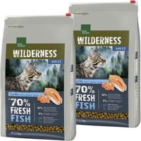 REAL NATURE WILDERNESS Trockenfutter Katze, Adult, Fresh Fish, Lachs 2x2,5 kg REAL NATURE WILDERNESS Trockenfutter Katze, Adult, Fresh Fish, Lachs 2x2,5 kg von REAL NATURE