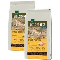 REAL NATURE WILDERNESS Trockenfutter Katze, Adult, Pure Chicken 2x7 kg von REAL NATURE