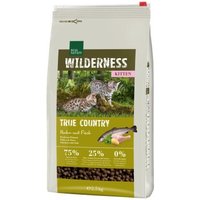 REAL NATURE WILDERNESS Trockenfutter Katze, Kitten, True Country, Huhn mit Fisch 2,5 kg von REAL NATURE
