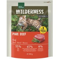 REAL NATURE WILDERNESS Trockenfutter Katze, Senior, Pure Beef 300 g von REAL NATURE