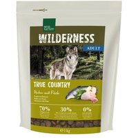 REAL NATURE WILDERNESS Trockenfutter Hund, Adult, True Country Huhn mit Fisch 1 kg von REAL NATURE