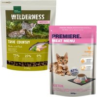 REAL NATURE WILDERNESS & PREMIERE Kitten Probierpaket von REAL NATURE