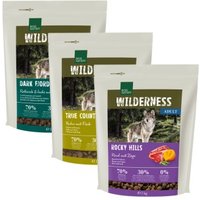 REAL NATURE WILDERNESS Trockenfutter Hund, Adult 3x1 kg Probierpaket 3, Huhn, Rentier, Rind von REAL NATURE
