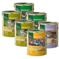 REAL NATURE Wilderness Adult Mixpaket 6 x 800g Mixpaket 1 von REAL NATURE