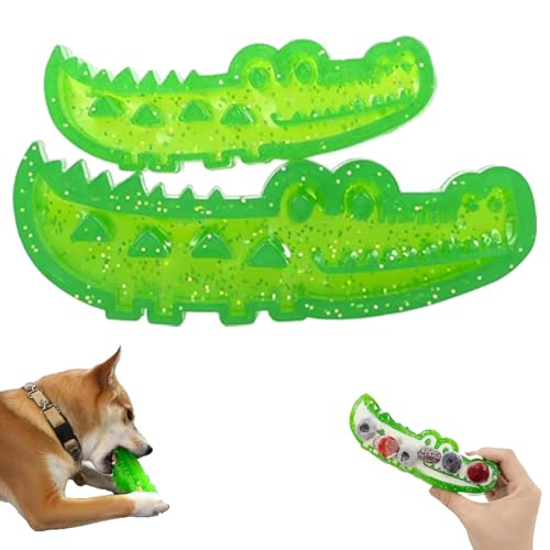 Langsames Kau- Und Apportierspielzeug in Krokodilform Für Hunde, Langsame Fütterung, Interaktives Puzzle, Süßes Kauspielzeug, Alligator-Leckerli-Spender Für Kleine, Mittelgroße Und Große(Large+Small) Langsames Kau- Und Apportierspielzeug in Krokodilform Für Hunde, Langsame Fütterung, Interaktives Puzzle, Süßes Kauspielzeug, Alligator-Leckerli-Spender Für Kleine, Mittelgroße Und Große(Large+Small) von REALOKMAN