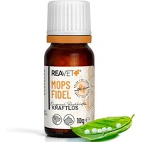 REAVET Bachblüten Globuli - Mopsfidel 10g von REAVET