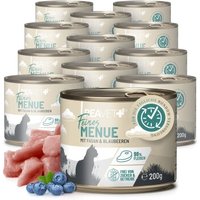 REAVET Feines Menue Katzenfutter - Huhn mit Fasan & Blaubeeren | 12 x 200g von REAVET