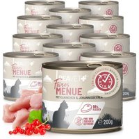 REAVET Feines Menue Katzenfutter - Huhn mit Kaninchen & Johannisbeeren | 12 x 200g von REAVET