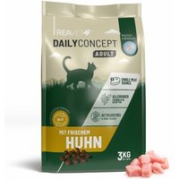 REAVET Katzentrockenfutter Dailyconcept – Mit frischem Huhn | 3kg (2x1,5kg) von REAVET