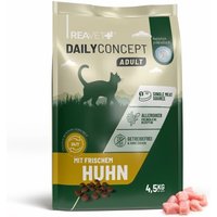 REAVET Katzentrockenfutter Dailyconcept – Mit frischem Huhn | 4,5kg von REAVET