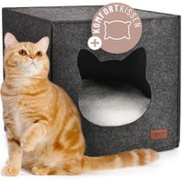 REAVET Miezen-Koje - Katzenhaus inkl. Komfortkissen von REAVET