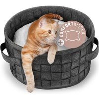 REAVET Samtpfoten-Nest Katzenbett REAVET Samtpfoten-Nest Katzenbett von REAVET