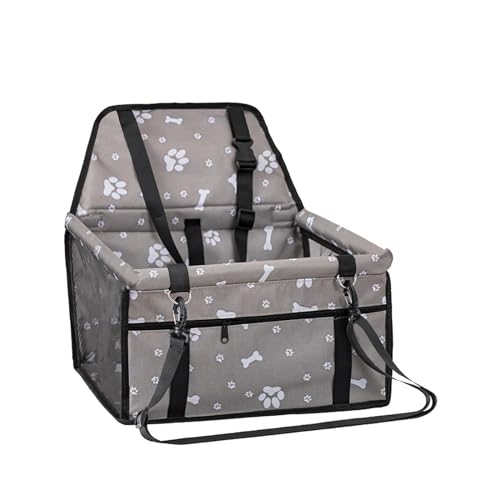 REBOTZ Hundeautositz, Autositz für mittelgroße und kleine Hunde, 40 x 30 x 21 cm, Sicherheitsautositz, Hundeautositz (Color : B, Size : 40x30x21cm) von REBOTZ
