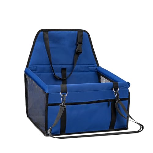 REBOTZ Hundeautositz, Autositz für mittelgroße und kleine Hunde, 40 x 30 x 21 cm, Sicherheitsautositz, Hundeautositz (Color : F, Size : 40x30x21cm) von REBOTZ