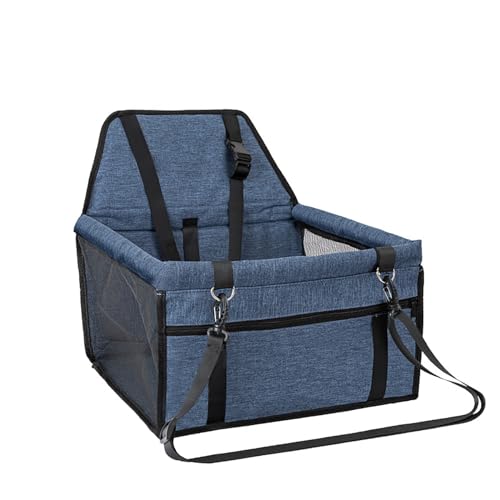 REBOTZ Hundeautositz, Autositz für mittelgroße und kleine Hunde, 40 x 30 x 21 cm, Sicherheitsautositz, Hundeautositz (Color : I, Size : 40x30x21cm) von REBOTZ