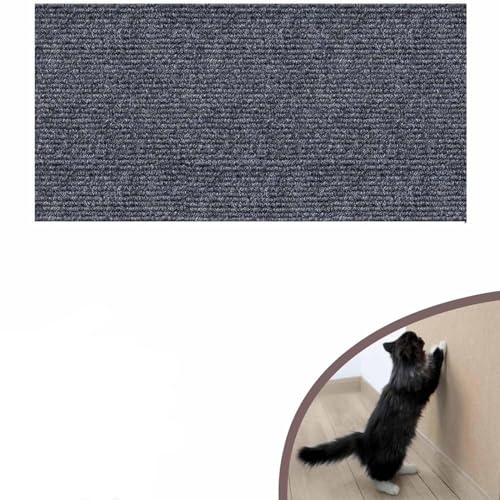 REBOTZ Kletter-Katzenkratzer, Katzenkratzmatte, natürliche Sisal-Katzenkratzmatten, 30/40/60 x 100, zuschneidbarer, Selbstklebender Katzenkratzteppich, schützt Teppiche und Sofas (Color : D, Size : REBOTZ Kletter-Katzenkratzer, Katzenkratzmatte, natürliche Sisal-Katzenkratzmatten, 30/40/60 x 100, zuschneidbarer, Selbstklebender Katzenkratzteppich, schützt Teppiche und Sofas (Color : D, Size : von REBOTZ