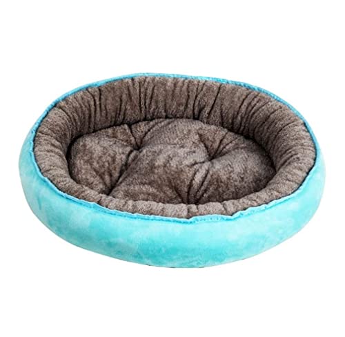 Hundebett Katzenbett Katzen Bett Haustier-Hundebett, Wärmendes Hundehaus, Flauschig, Oval, Zwingerhaus, Decke, Warm Halten, Katzenhöhle, Haustierhöhle, Hundematratze, Heimtierbedarf Katzenkorb Hundema von REIFOR