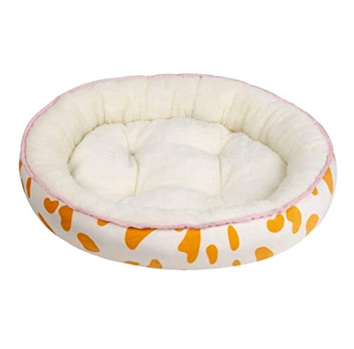 Hundebett Katzenbett Katzen Bett Haustier-Hundebett, Wärmendes Hundehaus, Flauschig, Oval, Zwingerhaus, Decke, Warm Halten, Katzenhöhle, Haustierhöhle, Hundematratze, Heimtierbedarf Katzenkorb Hundema von REIFOR