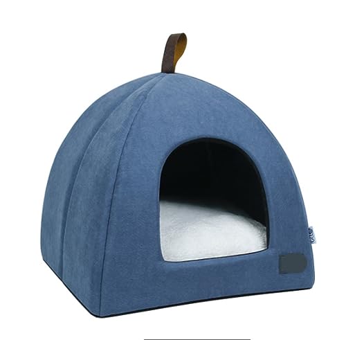 Hundebett Katzenbett Katzen Bett Haustierbett, Katzenhöhlenbett, Tragbares Katzenhaus Mit Polster, Katzenbetten Für Innenkatzen, Weicher, Flauschiger Plüschzwinger Für Den Innenbereich Katzenkorb Hund Hundebett Katzenbett Katzen Bett Haustierbett, Katzenhöhlenbett, Tragbares Katzenhaus Mit Polster, Katzenbetten Für Innenkatzen, Weicher, Flauschiger Plüschzwinger Für Den Innenbereich Katzenkorb Hund von REIFOR