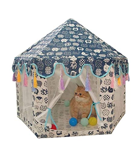 Hundebett Katzenbett Katzen Bett Sommer Tragbare Faltbare Haustier Zelt Haustier Bett Outdoor Ndoor Zelt Für Katze Kleine Hund Welpen Zelte Katzen Nest Spielzeug Haus Katzenkorb Hundematte (Color : A Hundebett Katzenbett Katzen Bett Sommer Tragbare Faltbare Haustier Zelt Haustier Bett Outdoor Ndoor Zelt Für Katze Kleine Hund Welpen Zelte Katzen Nest Spielzeug Haus Katzenkorb Hundematte (Color : A von REIFOR