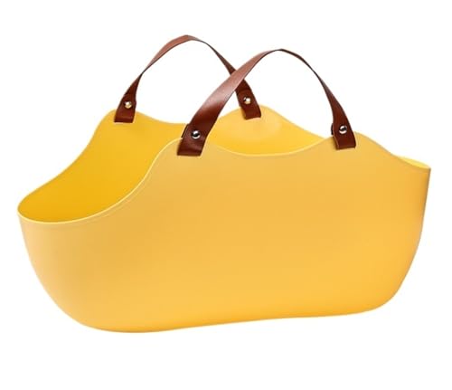 Katzenklo Katzentoilette Tragbare Katzentoilette, Spritzschutz, Leicht Zu Reinigen Und Zu Tragen, Für Kätzchen Bis Hin Zu Älteren Katzen Katzenklo Tragbar(Yellow) von REIFOR