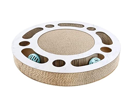Kratzbrett Katze Cat Grinder Kreatives Gewelltes Katzenloch Plattenspieler Ball Lustiger Schutz Sofa Katze Kratzbrett Für Katzentrainingsspielzeug Im Innenbereich Kratzpappe Für Katzen Kratzbrett Katze Cat Grinder Kreatives Gewelltes Katzenloch Plattenspieler Ball Lustiger Schutz Sofa Katze Kratzbrett Für Katzentrainingsspielzeug Im Innenbereich Kratzpappe Für Katzen von REIFOR