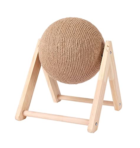 Kratzbrett Katze Interaktives Rundes Kratzkissen Für Katzen Im Innenbereich, Recycelbares Gewelltes Katzenspielzeug Zum Schutz Von Möbeln Kratzpappe Für Katzen(25 * 28 * 24cm) von REIFOR