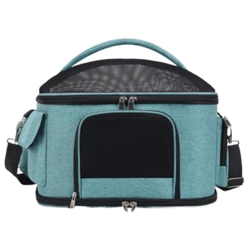 REIFOR Transportbox Hund Hundeautositz Hund Für Tragetasche Tragbarer Katzenrucksack Outdoor-Reise Haustiertaschen Für Kleine Hunde Atmungsaktiv Katzentasche Transporttasche Katze(A) von REIFOR