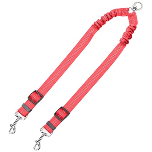 Doppelkopfhund Leine Für 2 Haustier Hochleistungs Nylon Wanderseil Mit Sicheren Metallverschlüssen Ergonomische Leitungen Für Hunde des Outdoor Gehunds Doppelkopfhund Leine Für 2 Haustier Hochleistungs Nylon Wanderseil Mit Sicheren Metallverschlüssen Ergonomische Leitungen Für Hunde des Outdoor Gehunds von REITINGE