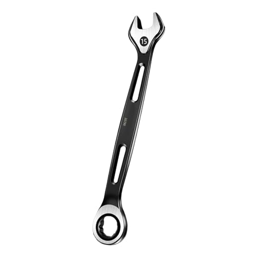 REITINGE DualUse Ratschenschlüssel, Pflaumenblüten, 6 mm - 22 mm, Kombinierter Schlüssel, Reparatur, Handwerkzeug von REITINGE