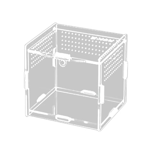RELKLYU 1 -Teilige Acryl -Fütterungsbox, Transparente Fütterungsschachtel, Kriechende Haustiervorräte, Geeignet Für Spinnen, Eidechsen, Schnecken. RELKLYU 1 -Teilige Acryl -Fütterungsbox, Transparente Fütterungsschachtel, Kriechende Haustiervorräte, Geeignet Für Spinnen, Eidechsen, Schnecken. von RELKLYU