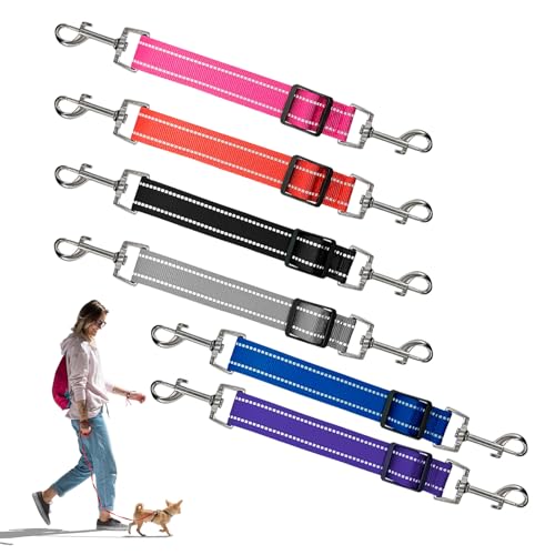 RELKLYU 6 Teile Pet -Traktionsseil -Verlängerungsseil, Einstellbares Verlängerungsseil, Pet -Vorräte, Reflektierendes Traktionsseil. RELKLYU 6 Teile Pet -Traktionsseil -Verlängerungsseil, Einstellbares Verlängerungsseil, Pet -Vorräte, Reflektierendes Traktionsseil. von RELKLYU