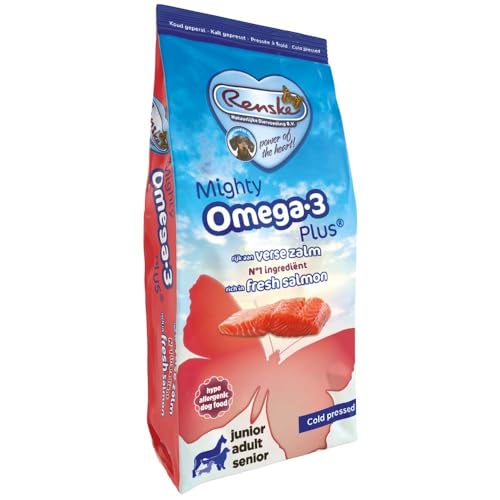 RENSKE Mighty Omega 3 Plus Cold Pressed - frischer Lachs - 15 kg von Renske