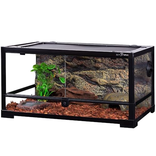 ReptiZoo Glas-Terrarium 60x45x32cm mit Schwenktüre, zerlegbar - verschickbar! RK0117 (ohne Inhalt) von REPTI ZOO