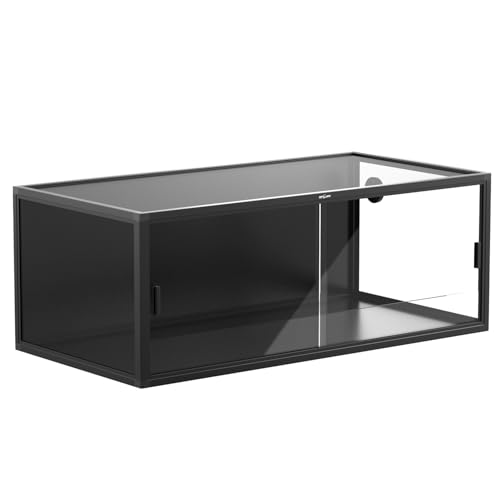 ReptiZoo PC + PVC Terrarium mit Glasschiebescheiben 122x61x46 cm (RKA0416) von REPTI ZOO